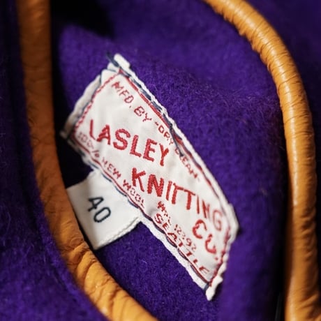 70s〜 Lasley Knitting Co. Varsity Jacket