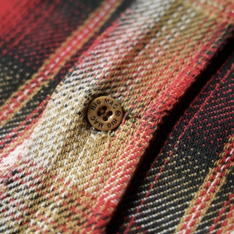 Big Mac Heavy Flannel Shirt (70s L/Tall made in  Portugal )