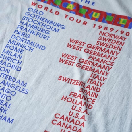 Paul McCartney Printed T-Shirt (80s L Tour T )