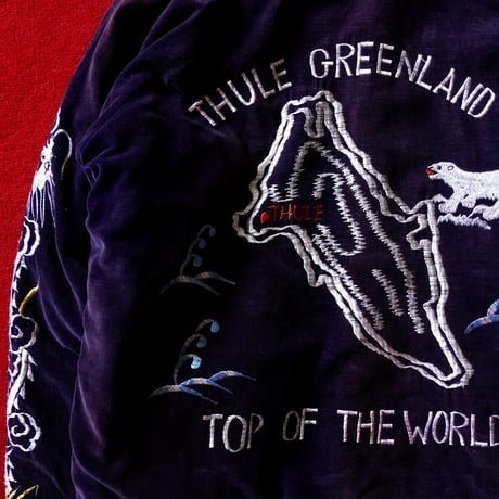 50s 別珍 Souvenir Jacket