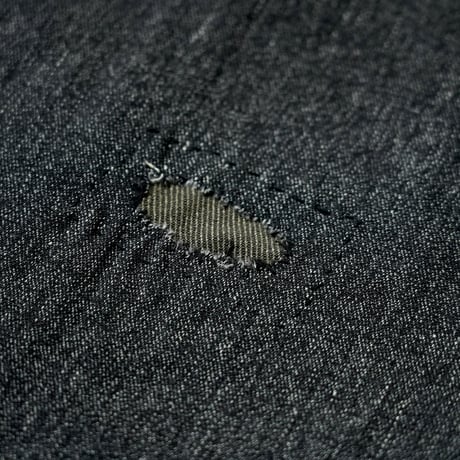 Hercules Black Chambray Work Shirt（Dead Stock）