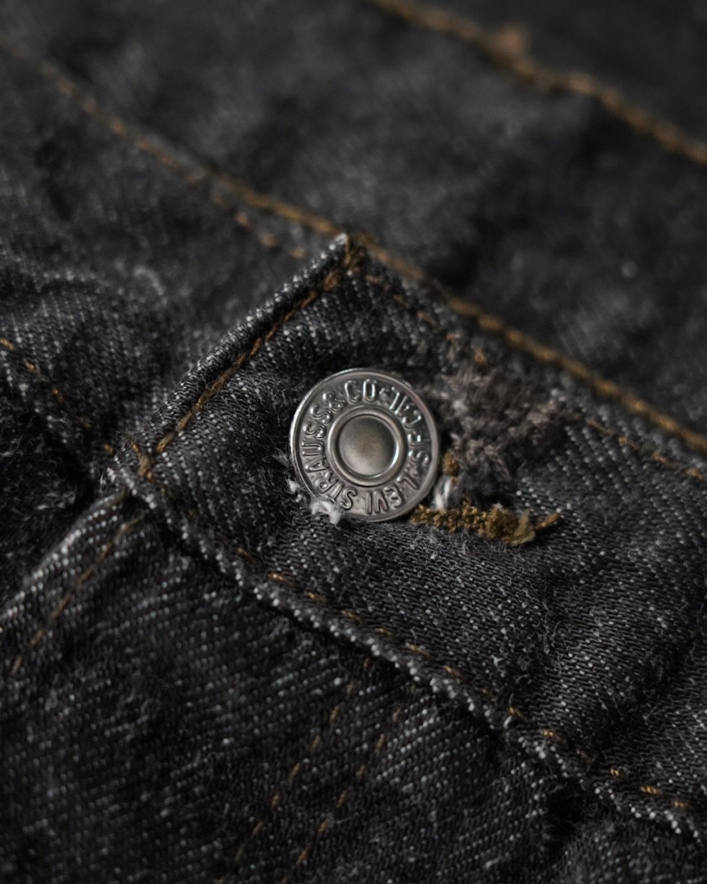 Levi's 501 Black Denim Pant “先染め” (90s 34/34) |