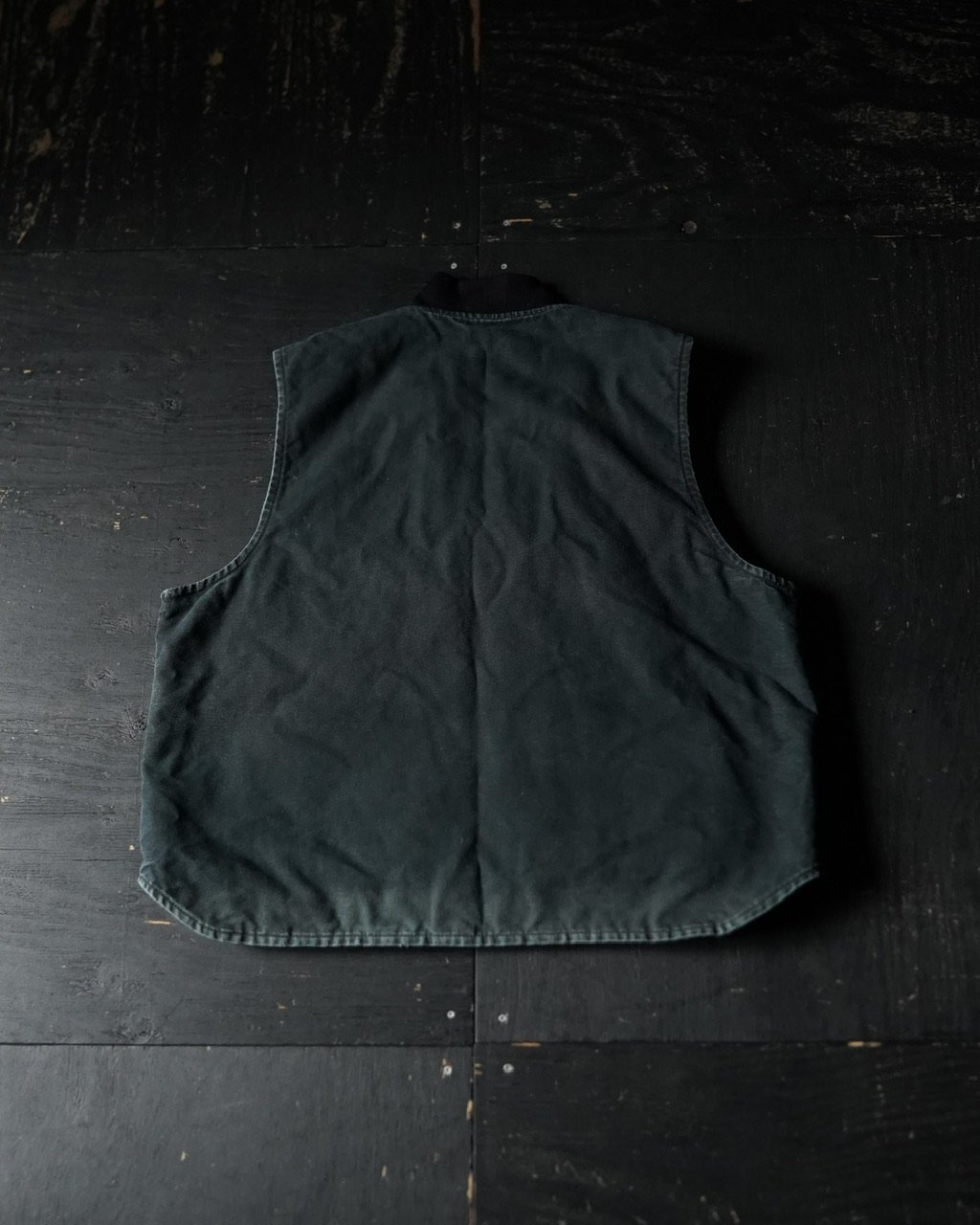 Boro Carhartt ベスト ブラックフェード Carhartt カーハートダックベスト フェードブラック