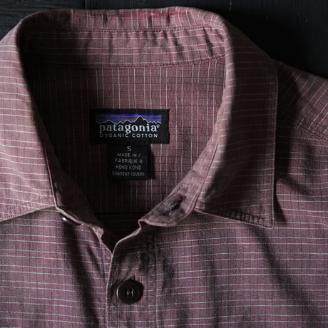 Patagonia Organic Cotton Plaid Shirt(90s S )