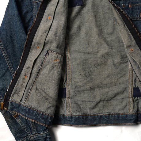 60s Wrangler 11MJZ Denim Jacket "縦ベル"