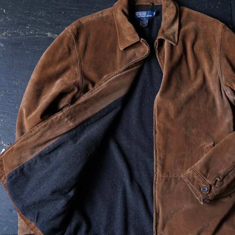 Polo Ralph Lauren Suede Zip Jacket (90s M) | gl