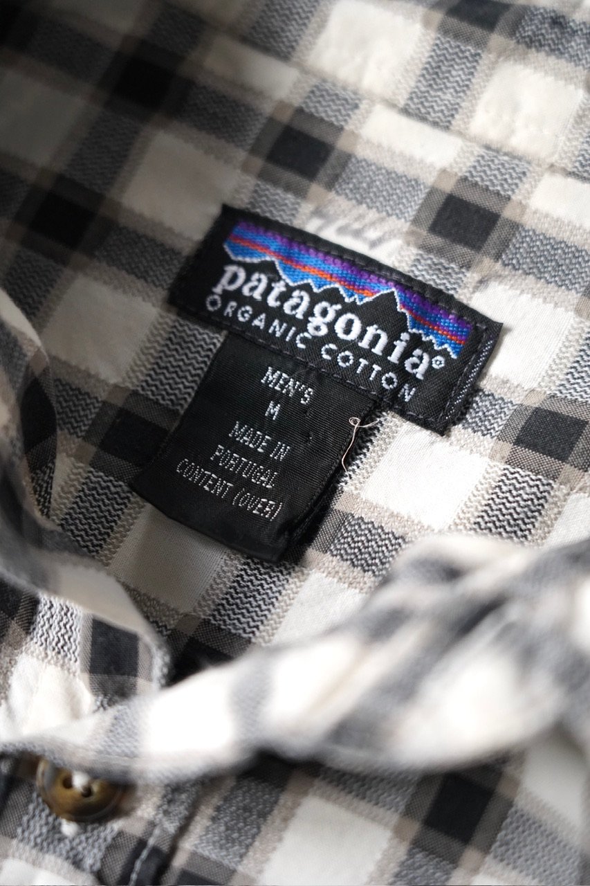 Patagonia Organic Cotton Plaid Shirt (90s M mad