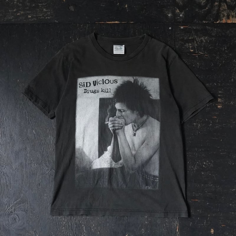 Sid Vicious Printed T-shirt (00s M) | globule mag