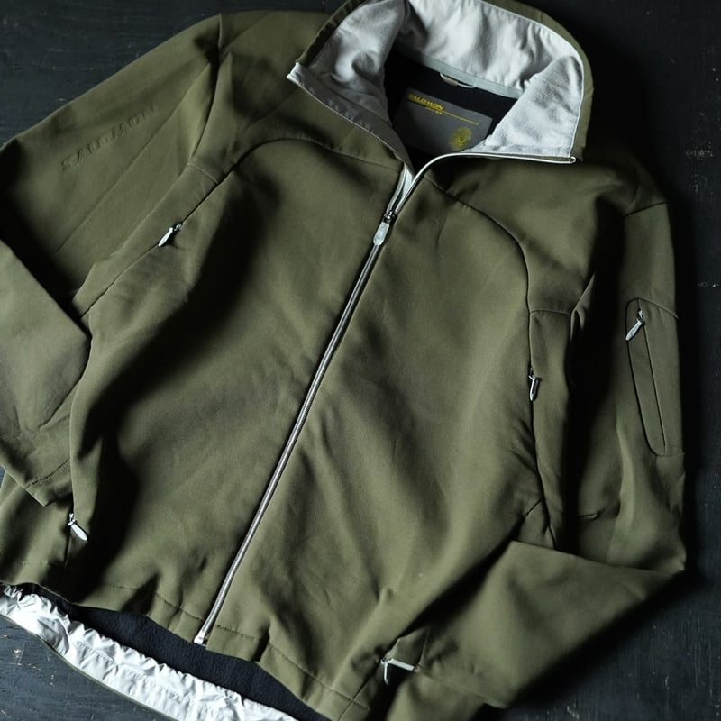 ジャケット・アウター 90s Salomon Shell Jacket GRY Salomon Soft Shell Jacket (90s M) | globule mag.