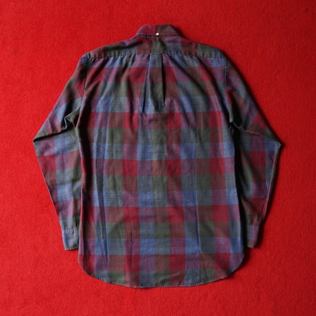 60-70s Mcgregor Plaid Button Down Shirt