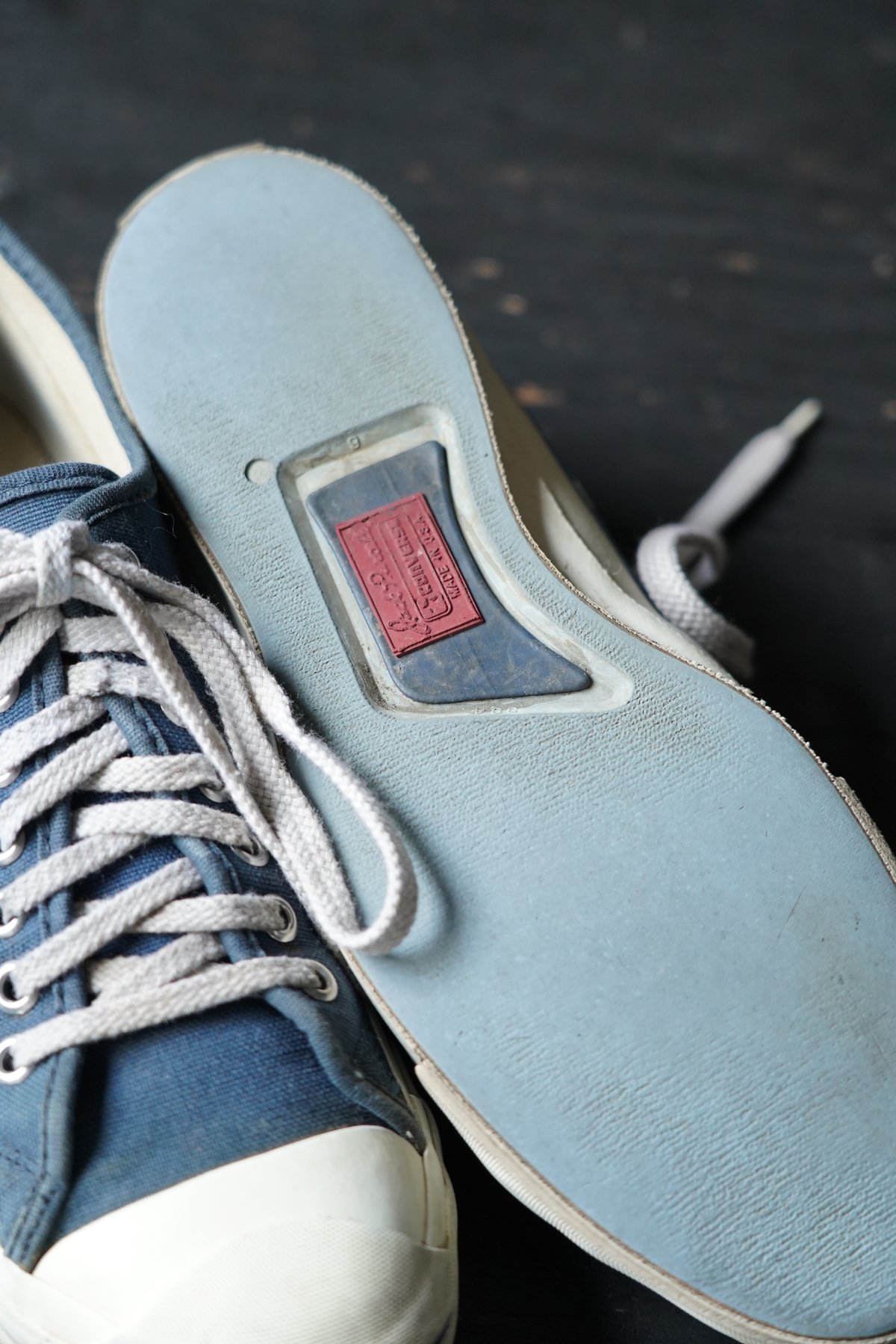Converse Jack Purcell (90s 9 Navy Made in USA)