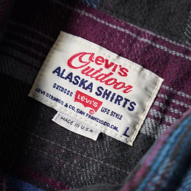 Levi's Alaska Heavy Flannel Shirt (90-00s L mad