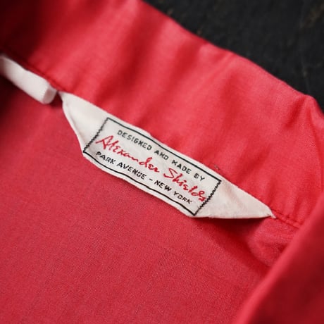 Alexander Shields Silk/Poly SS Shirt (60-70s about M )
