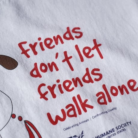 00s Printed Message Tee "DOG"