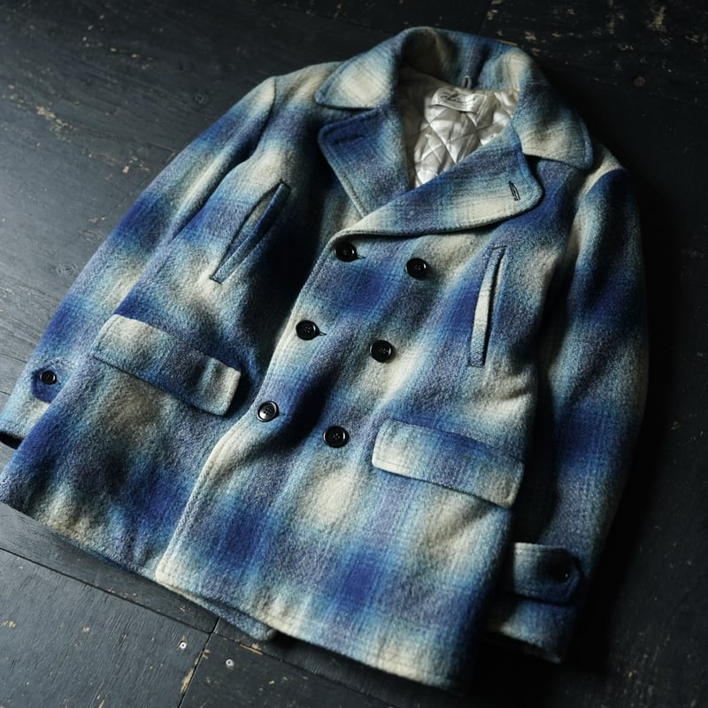 HERCULES Double Breasted Pea Coat (50s M ) | gl