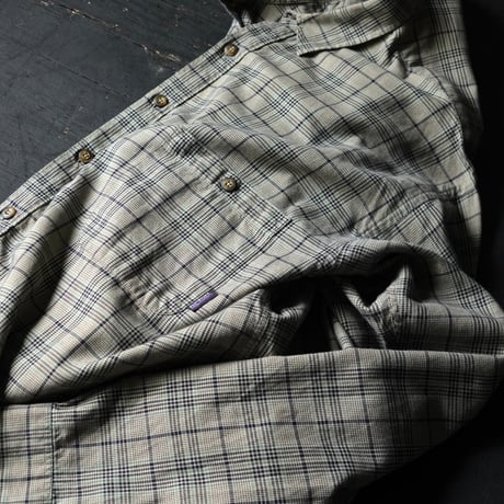 Patagonia Organic Pima Cotton Shirt (90s L made in Portugal)