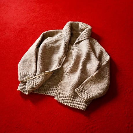 unknown Vintage Zipped Cowichan Sweater