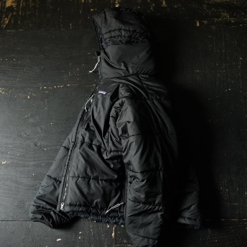 激レア　パタゴニア　ダスパーカー　ブラック 2001年F01 L 01年製 patagonia DAS Parka 黒紺 S 00s パタゴニア ダスパーカ 中綿