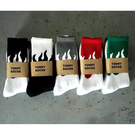 Tonny Socks Fire Pattern Socks