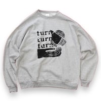 Yoshinori Kato × globule mag. Dual Hand Printed Crew Neck Shirt  - Turn Turn Turn