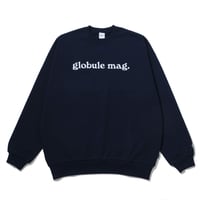 globule mag. × KEBOZ CREW NECK SWEAT