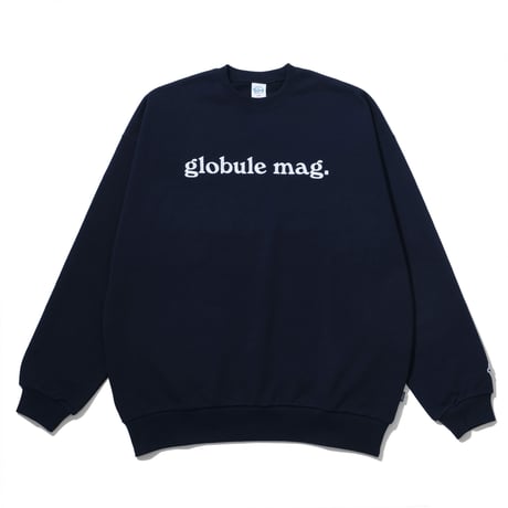 globule mag. × KEBOZ CREW NECK SWEAT
