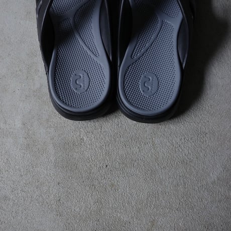 doubleu BERMUDA  _ BLACK/CHARCOAL