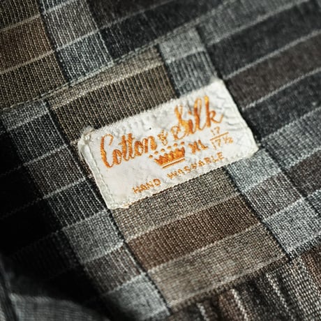 Vintage Cotton & Silk Shirt (60s XL)