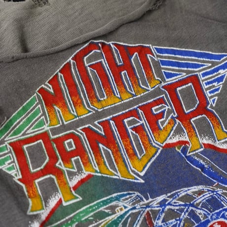 Night Ranger Printed Raglan T (80s about SM)