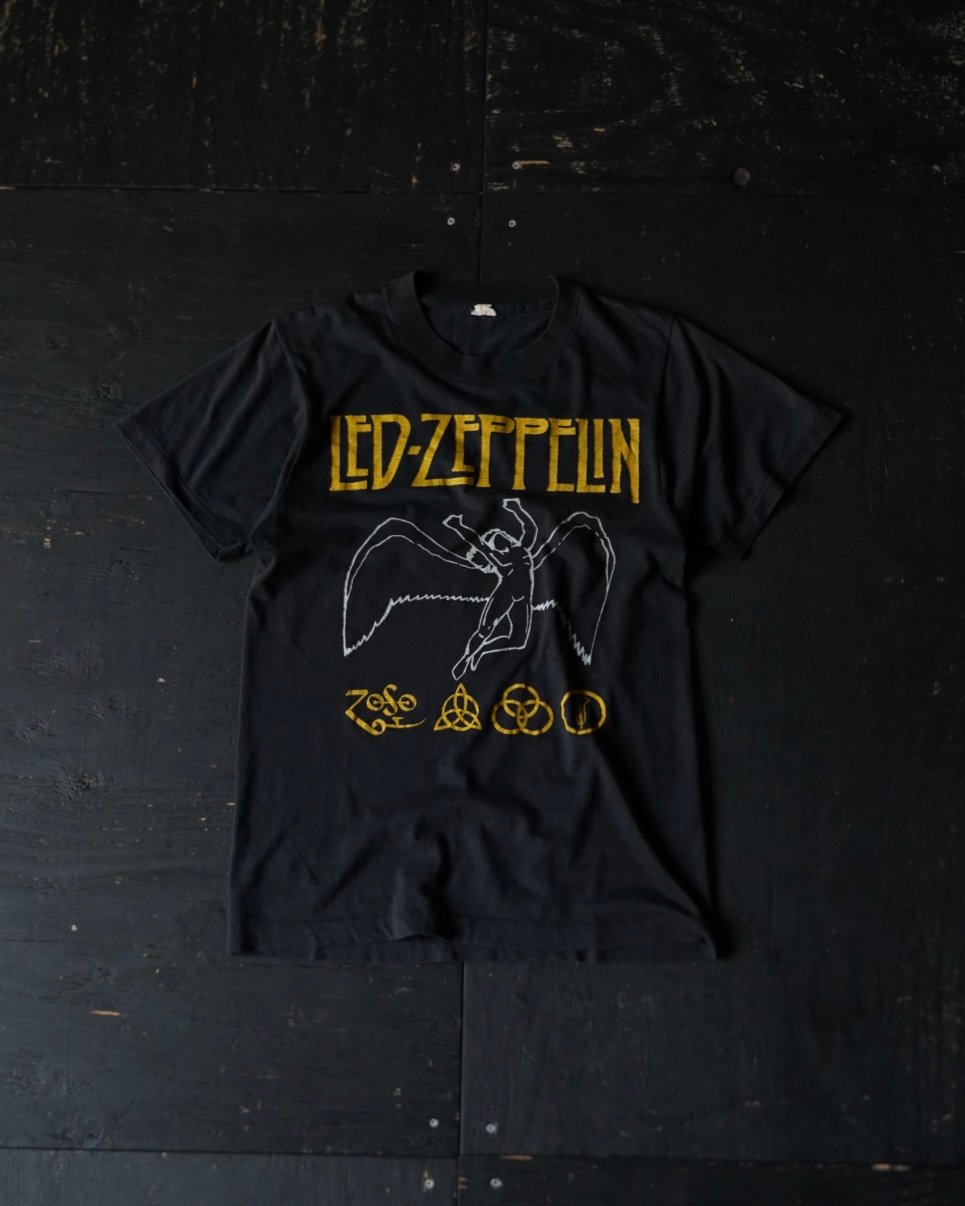 ビンテージ LED ZEPPELIN Tシャツ パキ綿 ストーンズ イーグルス