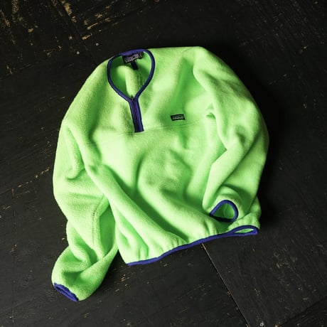 Patagonia Quarter Zip Fleece Pullover(90s L made in USA)