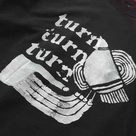 Yoshinori Kato × globule mag. Dual Hand Printed Crew Neck Shirt  - Turn Turn Turn