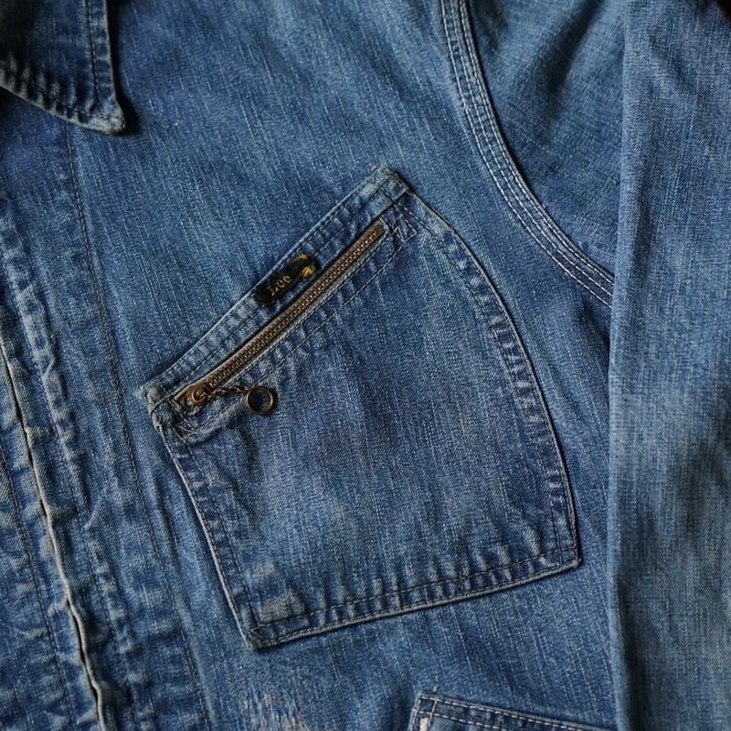 50s ヴィンテージ Lee 91-b 50's Lee リー 91-B デニムジャケット JELT DENIM ハウスマーク直後
