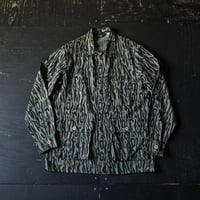 Woolrich Shadow Bark Camouflage Field Shirt Jacket (80s M made in USA)