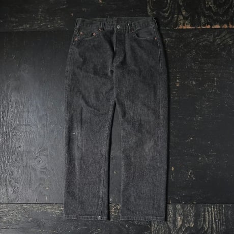 Levi’s 501 Black Denim Pant “先染め” (90s 34/34)