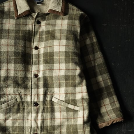 Patagonia Alpaca Wool Coat (90s L made in Turkey)