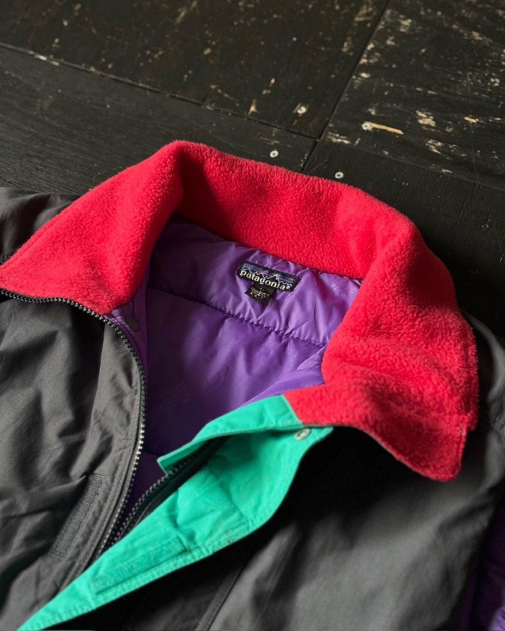 90s VINTAGE Patagonia BTU vest ベスト 赤 90s VINTAGE
