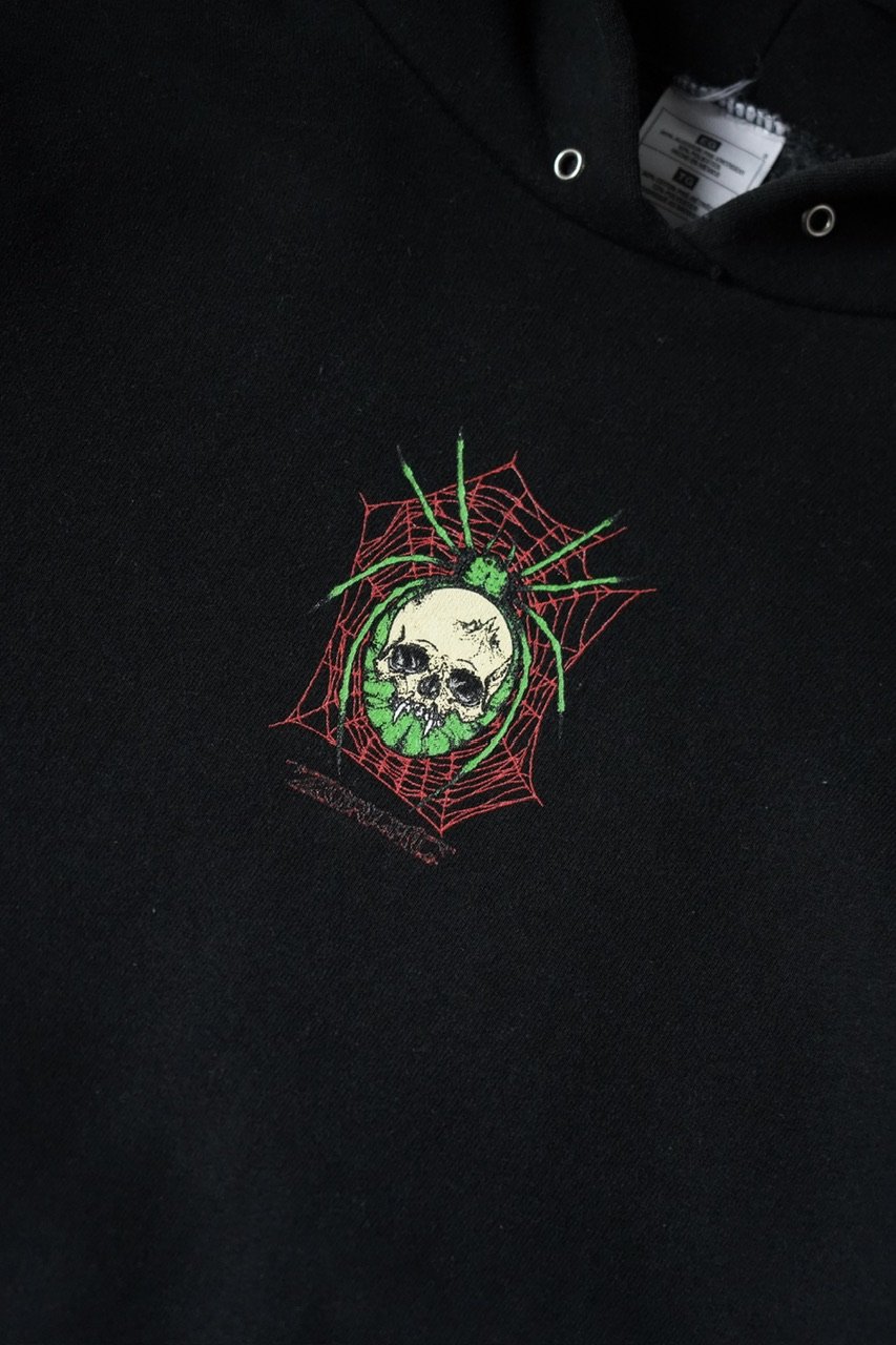 Zorlac Spider Print Hoody (90s XL ) | globule mag.