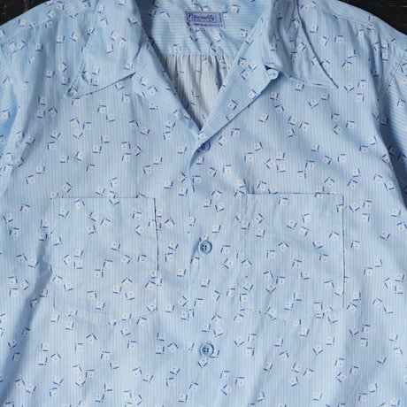 Personality Open Collar S/S Shirt(50-60s L)