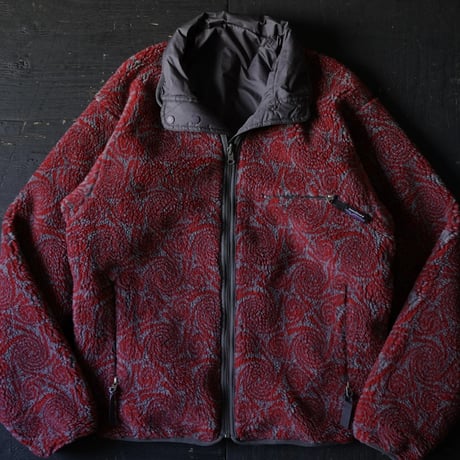 Patagonia Reversible Glissade Jacket "Spiral" (90s M Very Good Condition!)