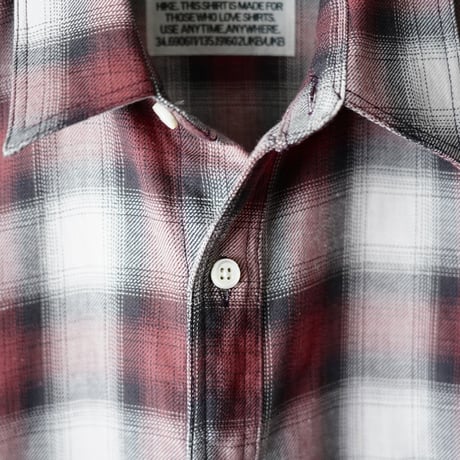 SUNNY ELEMENT Canyon Shirt - Gray Red Check