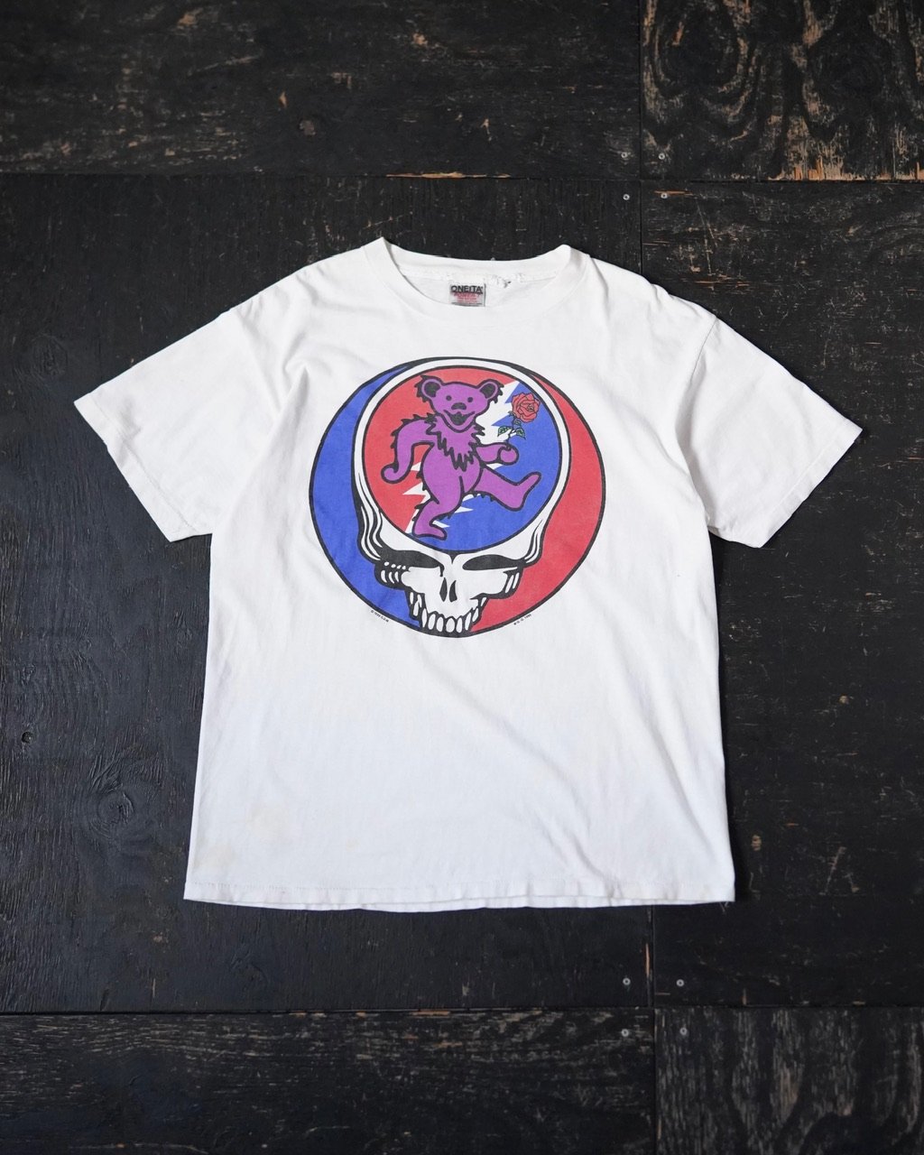 Oneita Grateful Dead Print T-Shirt (90s L) | gl