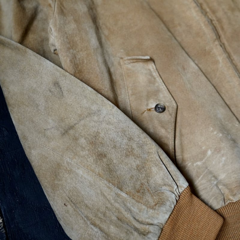 L.L. bean Type G-9 Suede Jacket | globule mag.