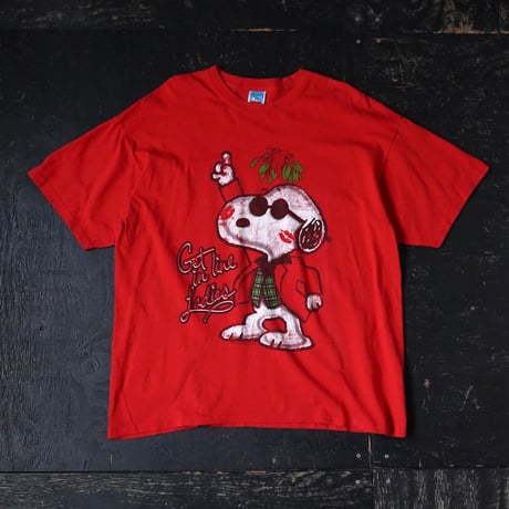 Snoopy Print T-Shirt (00s XL)