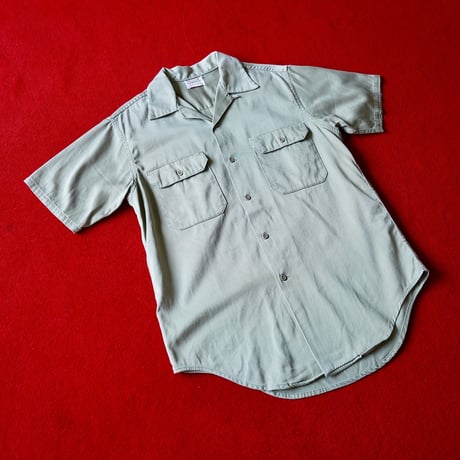 50-60s Penny's Bic Mac Open Collar Shirt