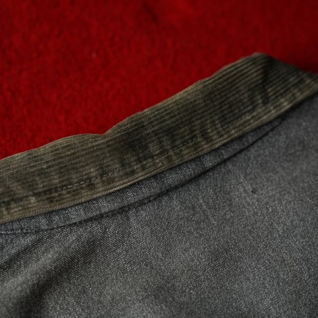30-40s HERCULES Work Jacket - Black Chambray “巨人タグ”