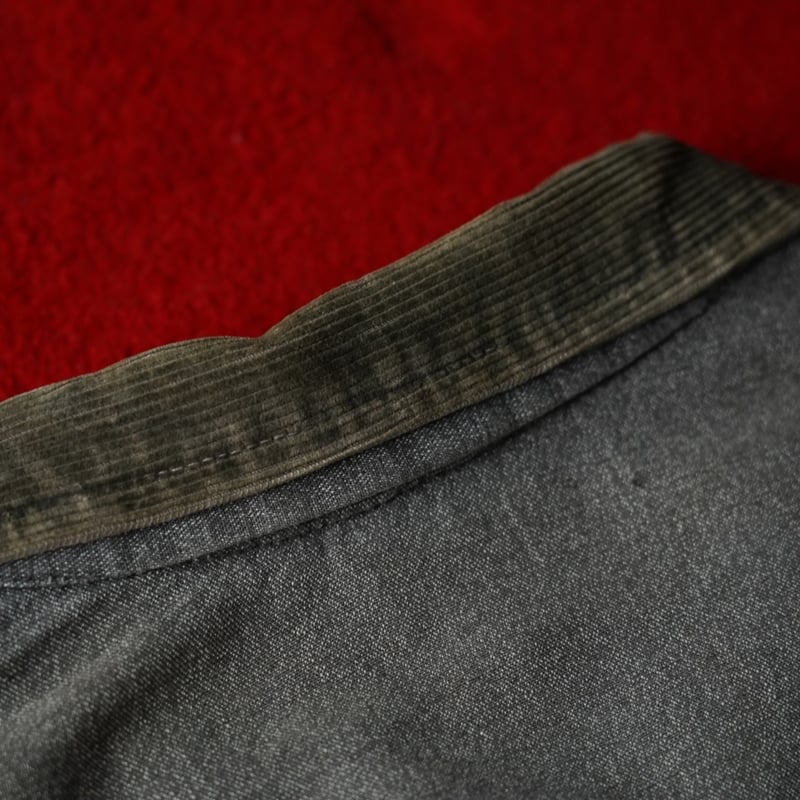 30-40s HERCULES Work Jacket - Black Chambray “巨