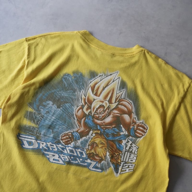 SALE【00s】DRAGONBALL Z イエロー Tシャツ XL SALE【00s】DRAGONBALL Z イエロー Tシャツ XL
