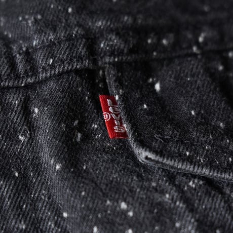 【Special】Levi's Galactic Wash Black Denim Jacket 70507-0260 (80s L made in USA)