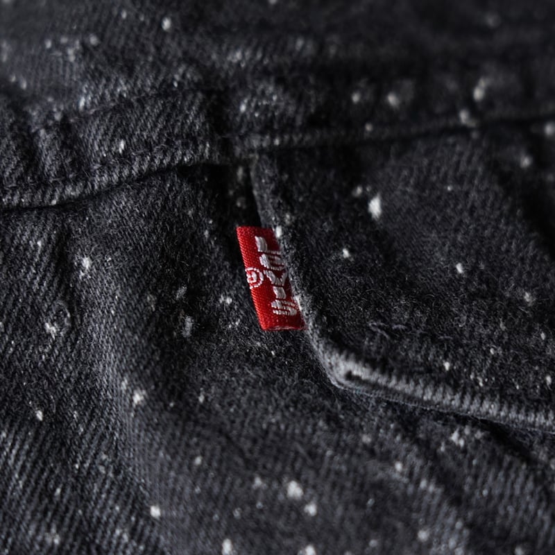 Special】Levi's Galactic Wash Black Denim Jacke